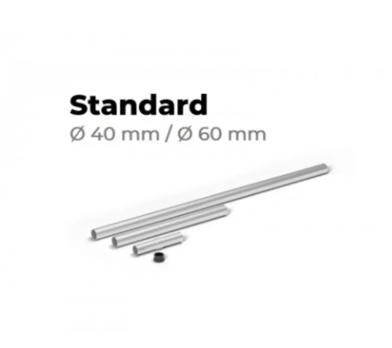 ALUMINIUM PALENSET VOOR BONGA STRETCHTENT 6,5X6,5 | STANDARD