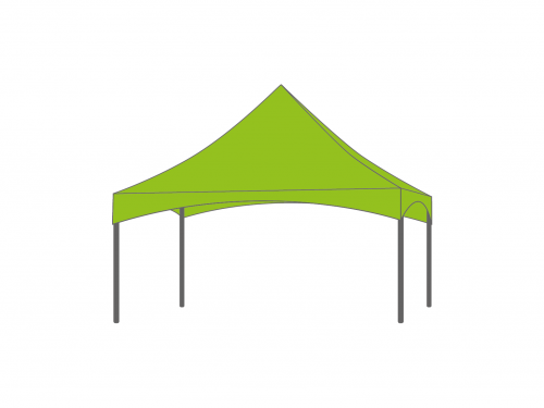 Bonbo Dakzeil pagode Marketbase 5x5m