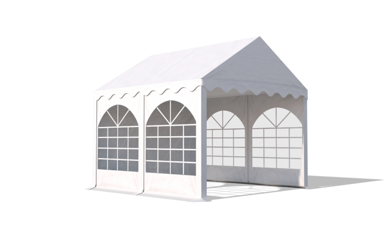 PVC PARTYTENT Marketbase 3X3M DELUXE 2.0
