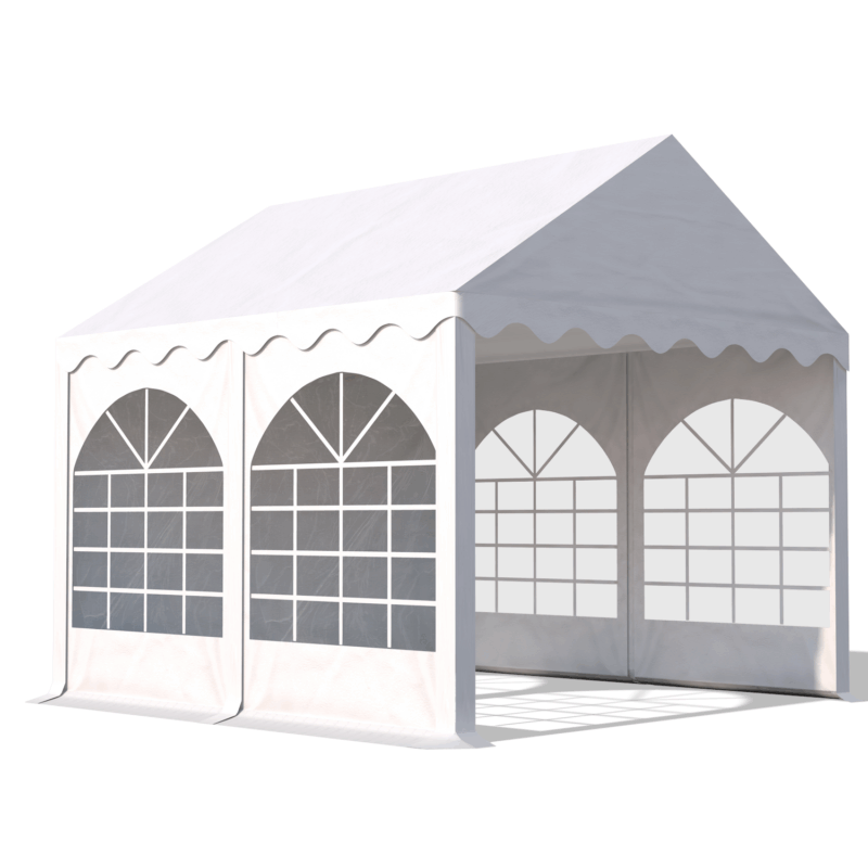 PVC PARTYTENT Marketbase 3X3M DELUXE 2.0