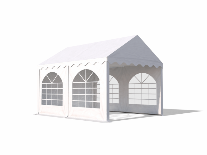 PVC PARTYTENT Marketbase  3X4M DELUXE 2.0