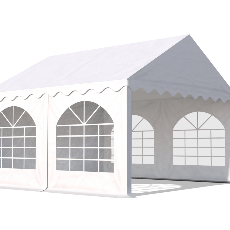 PVC PARTYTENT Marketbase 4X4M DELUXE 2.0
