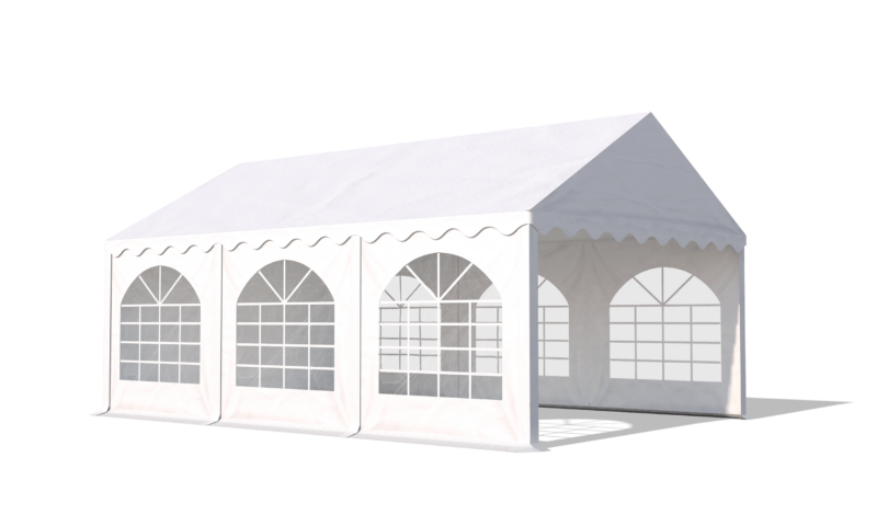 PVC PARTYTENT Marketbase  4X6M DELUXE 2.0