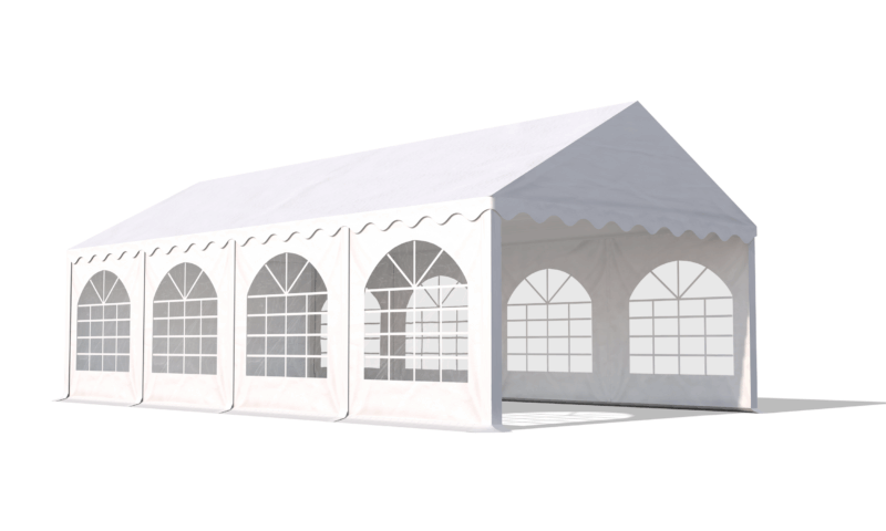 PVC PARTYTENT Marketbase 4X8M DELUXE 2.0