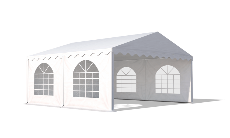 PVC PARTYTENT Marketbase 5X5M DELUXE 2.0