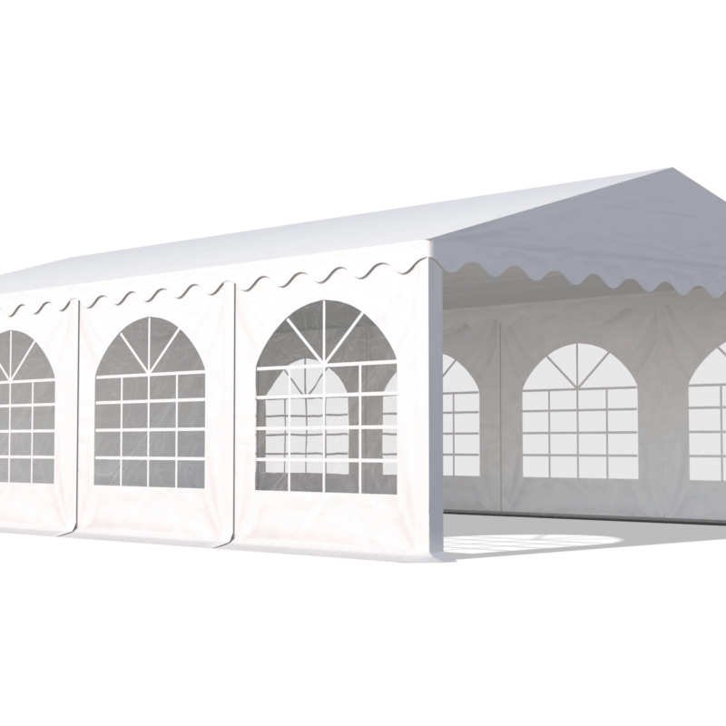 PVC PARTYTENT  Marketbase 5X8M DELUXE 2.0