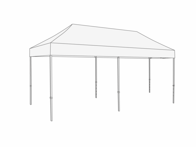 Flexxum  Dakzeil - 2,5x5m - Polyester