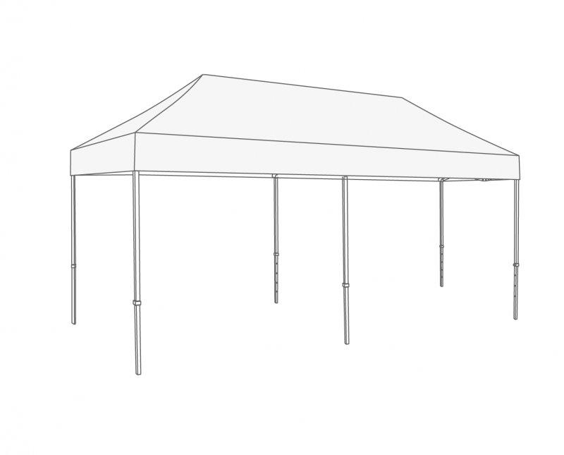Flexxum  Dakzeil - 2,5x5m - Polyester