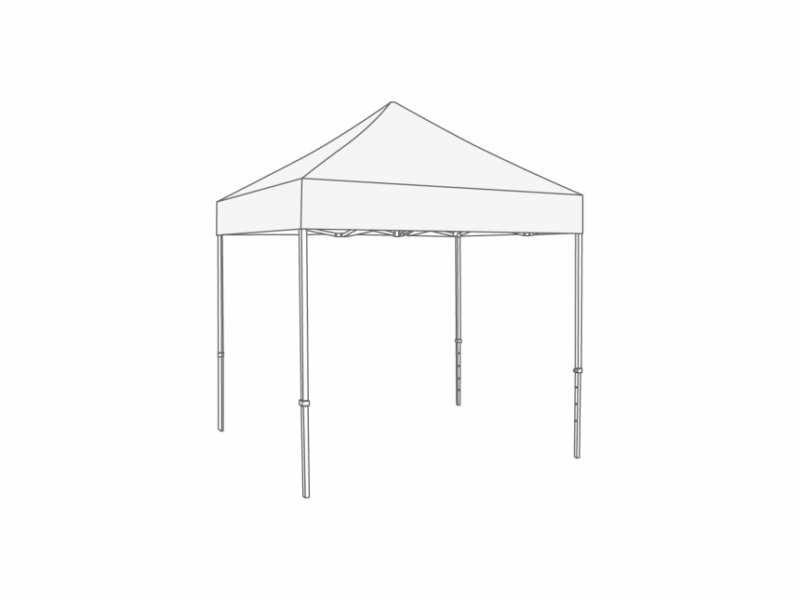 Flexxum Dakzeil - 2,5x2,5m - PVC light MAT