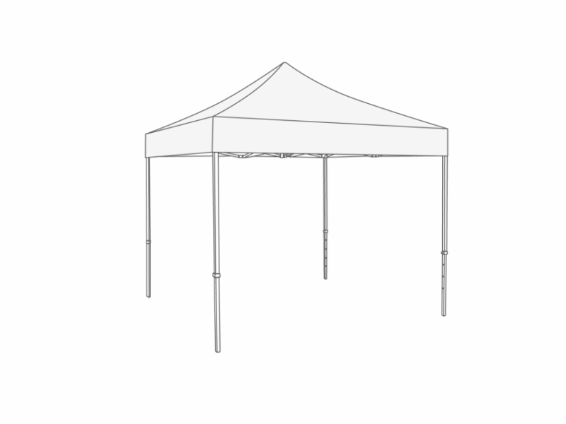 Flexxum  Dakzeil - 3x3m - PVC light MAT