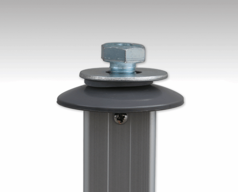 Flexxum  Centrale paal met rotor voor Vouwtent Marketbase 4m