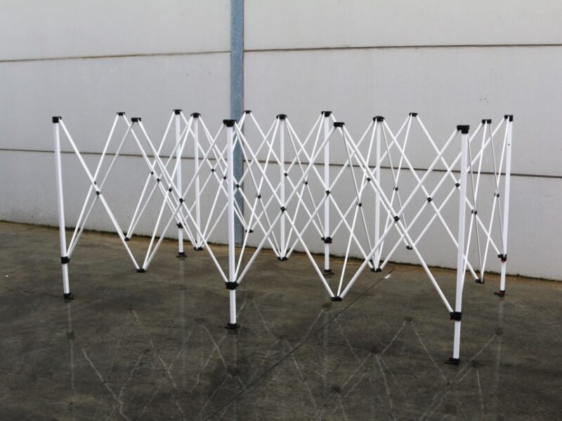 Flexxum  Stalen frame met beschermhoes - 3x6m