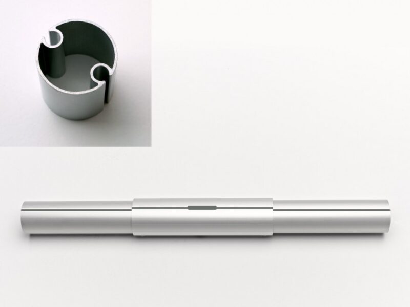 Bonbo Verbindingsbuis voor horizontale buis nr 1 keder: 56,5mm/3mm wanddikte