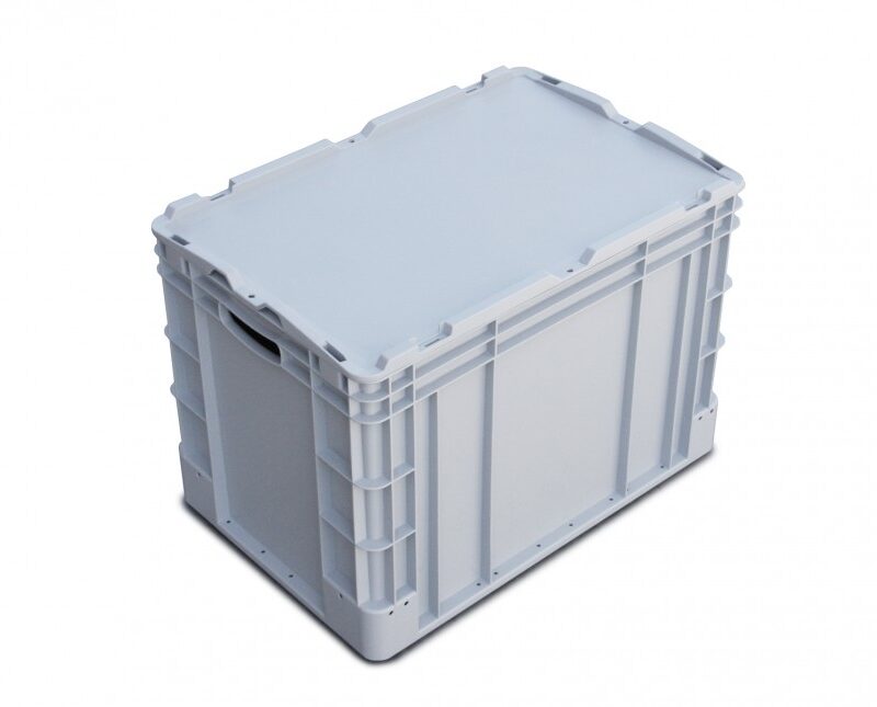 Eurobak met deksel - 400x600x400
