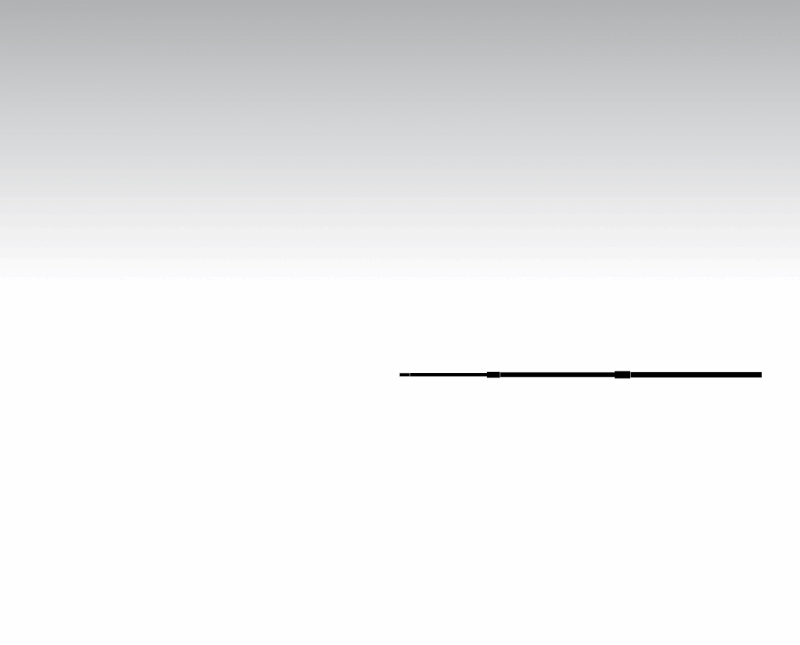 aluminium pole - 1,8m