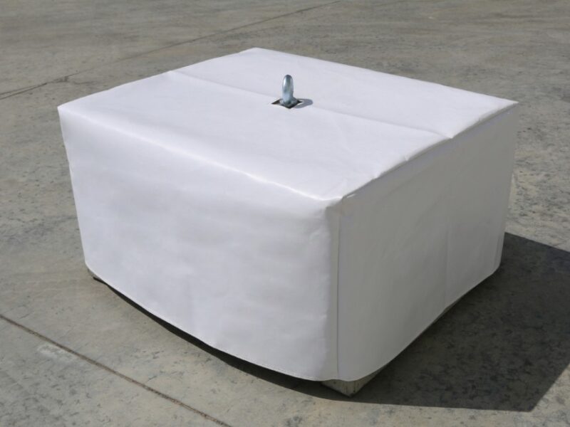 Witte hoes PVC voor beton gewicht 340kg