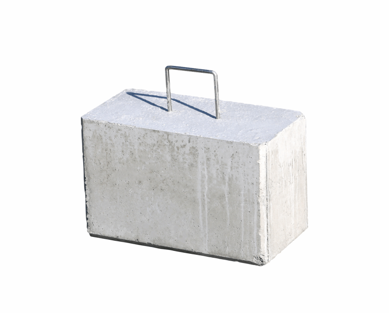 Beton gewicht Marketbase 45 à 50 kg voor tenten