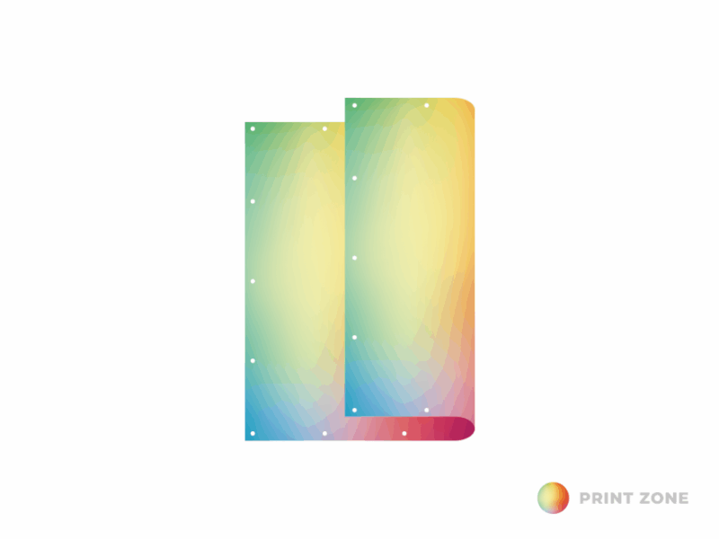 Spandoek Marketbase per vierkante meter - PVC - Blockout - recto/verso