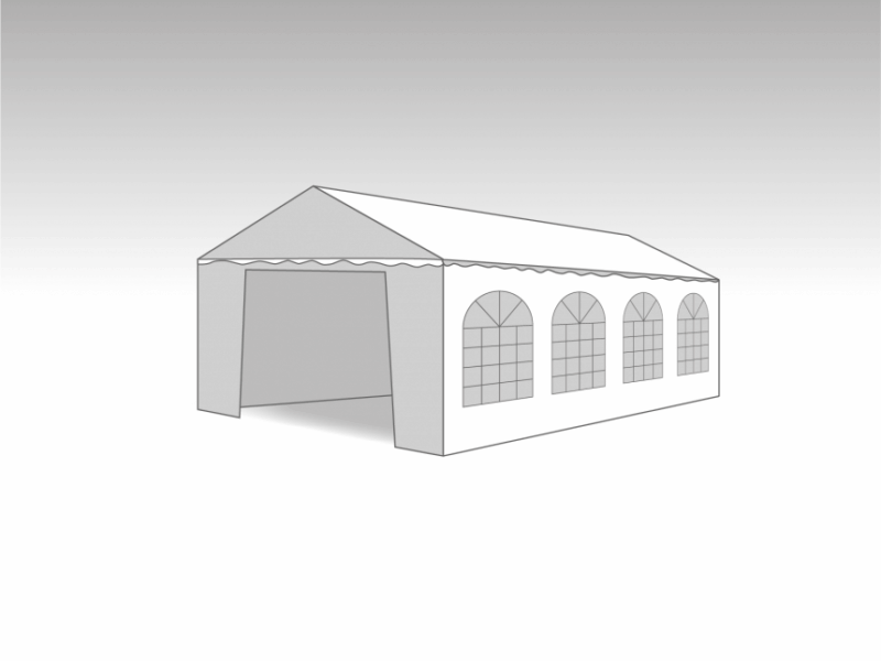 PVC PARTYTENT Marketbase 3X8M ELITE 2.3