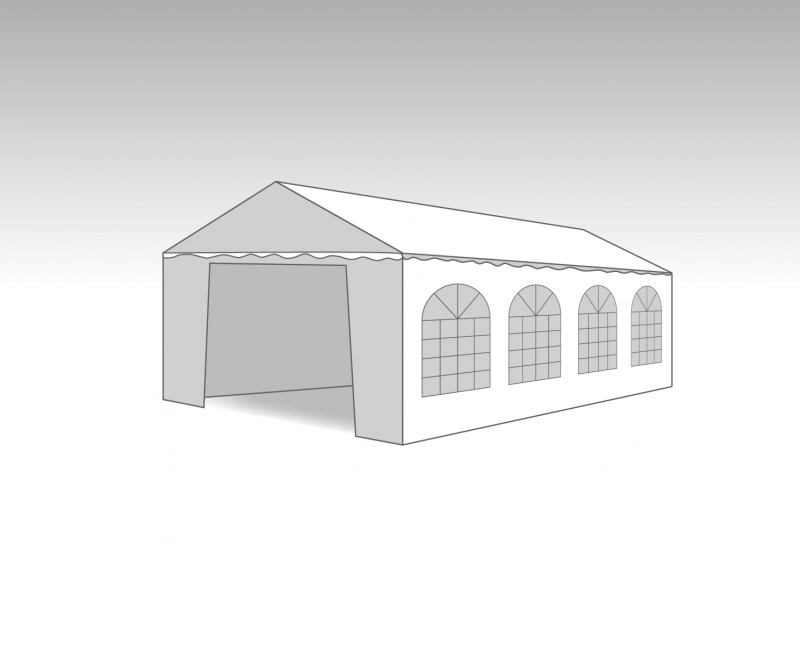 PVC PARTYTENT Marketbase 3X8M ELITE 2.3