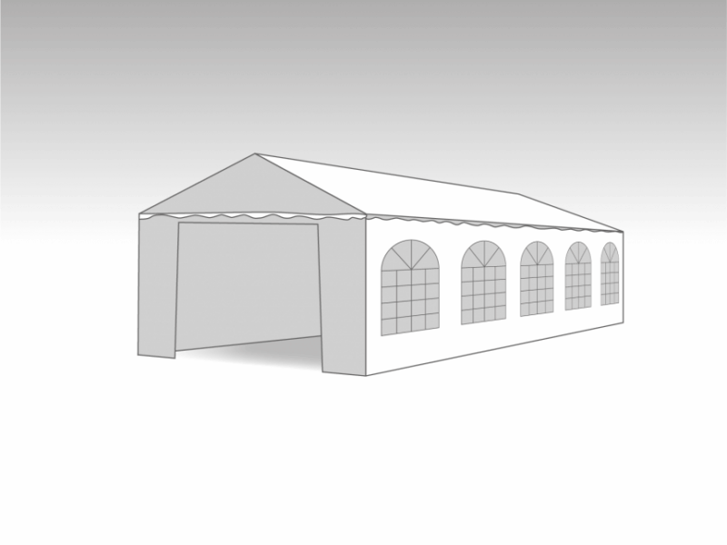 PVC PARTYTENT Marketbase  4X10M ELITE 2.3