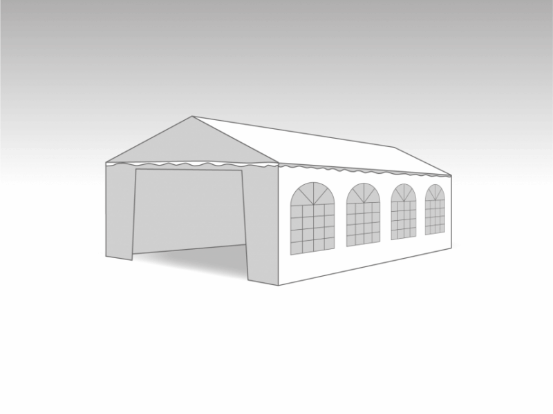 PVC PARTYTENT Marketbase 4X8M ELITE 2.3