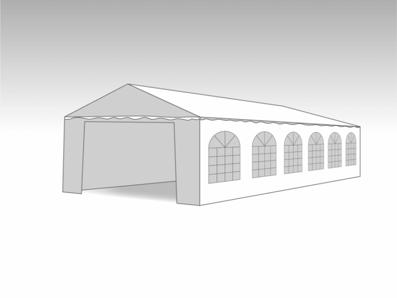 PVC PARTYTENT  Marketbase 5X12M ELITE 2.3
