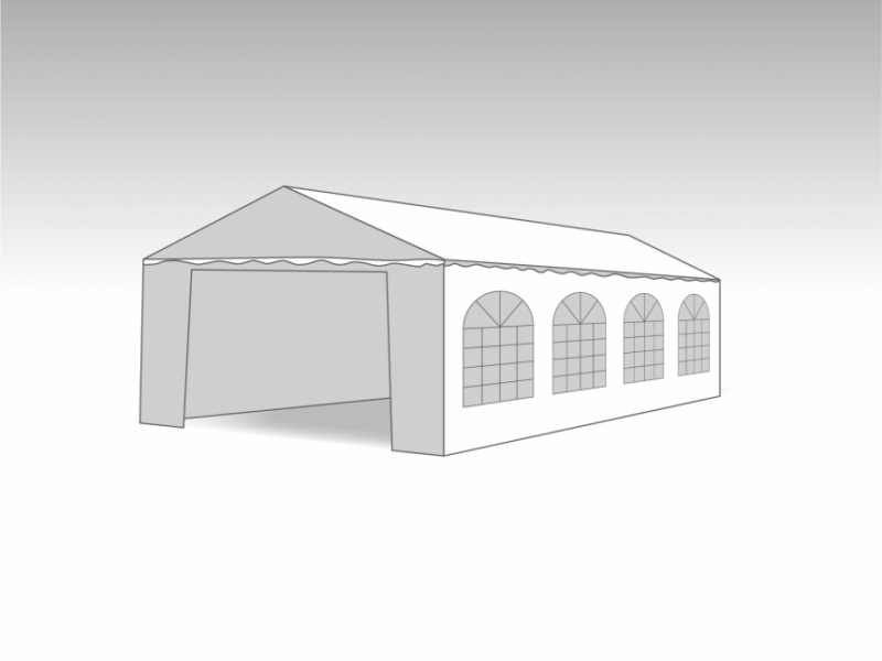 PVC Marketbase  PARTYTENT 5X8M ELITE 2.3