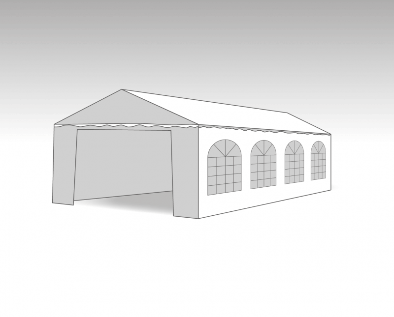 PVC Marketbase  PARTYTENT 5X8M ELITE 2.3