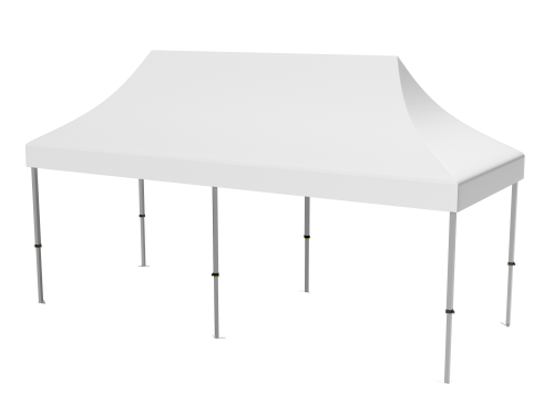 Flexxum Aluforce Vouwtent Marketbase  aluminium frame met dakzeil - 2,5x5m - PVC light MAT