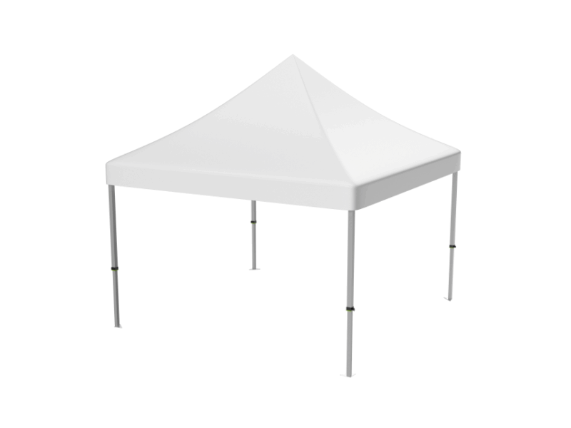Flexxum Aluforce Vouwtent Marketbase  aluminium frame met dakzeil - 3x3m - PVC light MAT