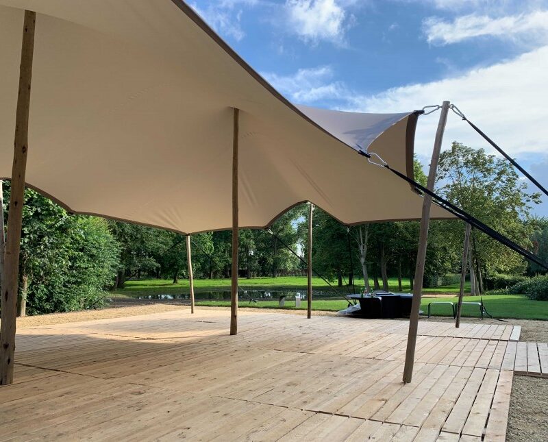 BONGA STRETCHTENT TRIFLEXX DOUBLECOATED (560 G/M²) DOEK OP MAAT PER M² - 45 TOT 60 M²