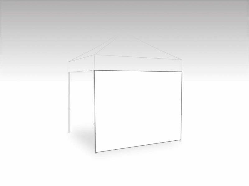 Flexxum  Zijwand gesloten - 2m - Polyester